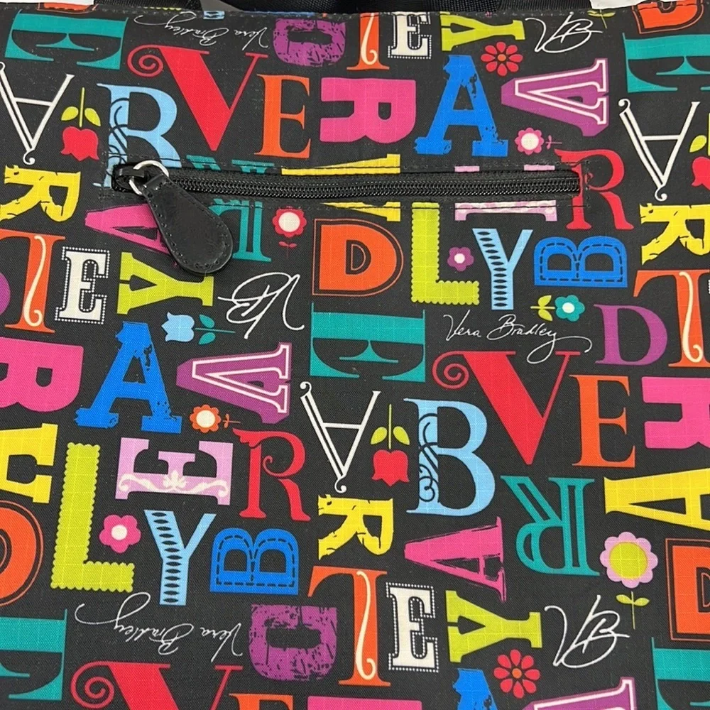 Vera Bradley Laptop Travel Tote from A to Vera Frill Computer Bag New‎ Colorful